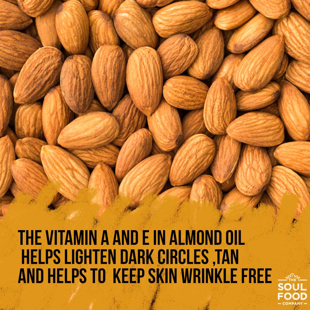 Cold Pressed Almond Oil The Soul Food Company