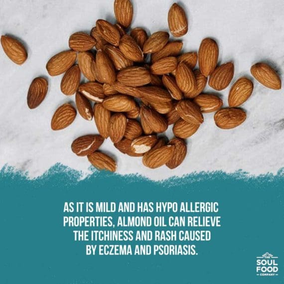Almond oil may benefit eczema and skin rashes