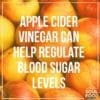 apple cider vinegar benefit