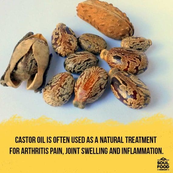 castor oil - joint pain