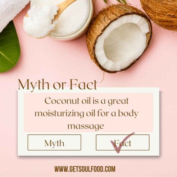 myth or fact about coconut oil