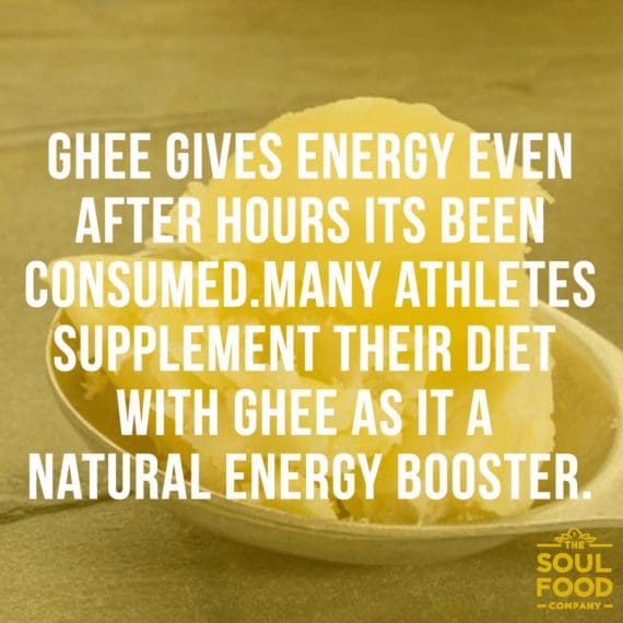 desi ghee benefit - energy booster