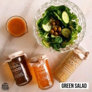 apple cider vinegar green salad