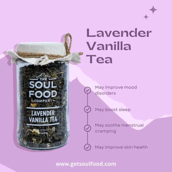 lavender vanilla tea benefit