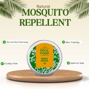 natural mosquito repellent balm feature point out