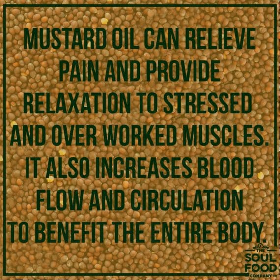 mustard oil benefits for massage