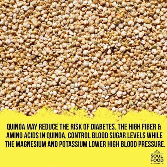 quinoa may be a good resource for diabetics
