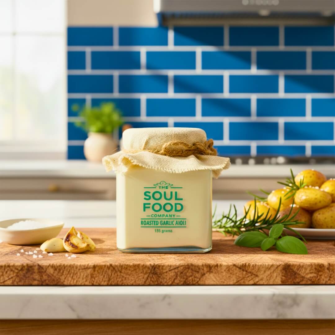 Roasted garlic Aioli Product Shot